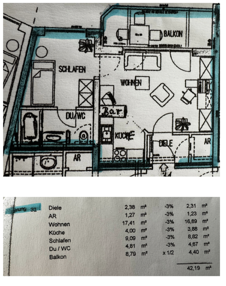 Hell & möblierte Wohnung mit Balkon – nur 3 Min. zur WHU - Bild 10