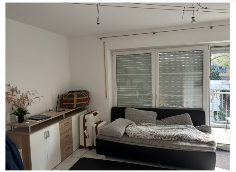 Möblierte 1-Zimmer-Wohnung mit Balkon in Vallendar – 3 Min. zur WHU - Bild 1